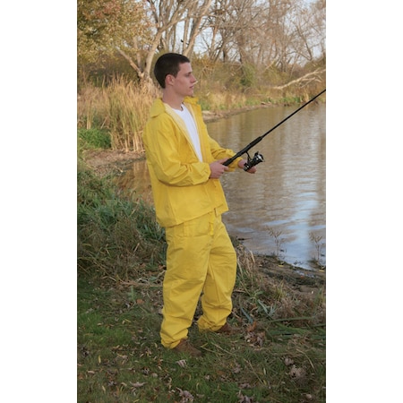 Rainsuit Pvc Yellow Xxxl